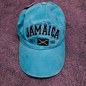 Teal Jamaica Cap